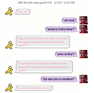 An Honest Discussion with a Sexy Chatbot…
